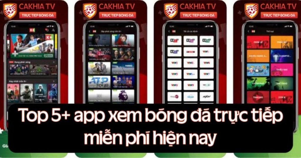 App xem bóng đá trực tiếp miễn phí